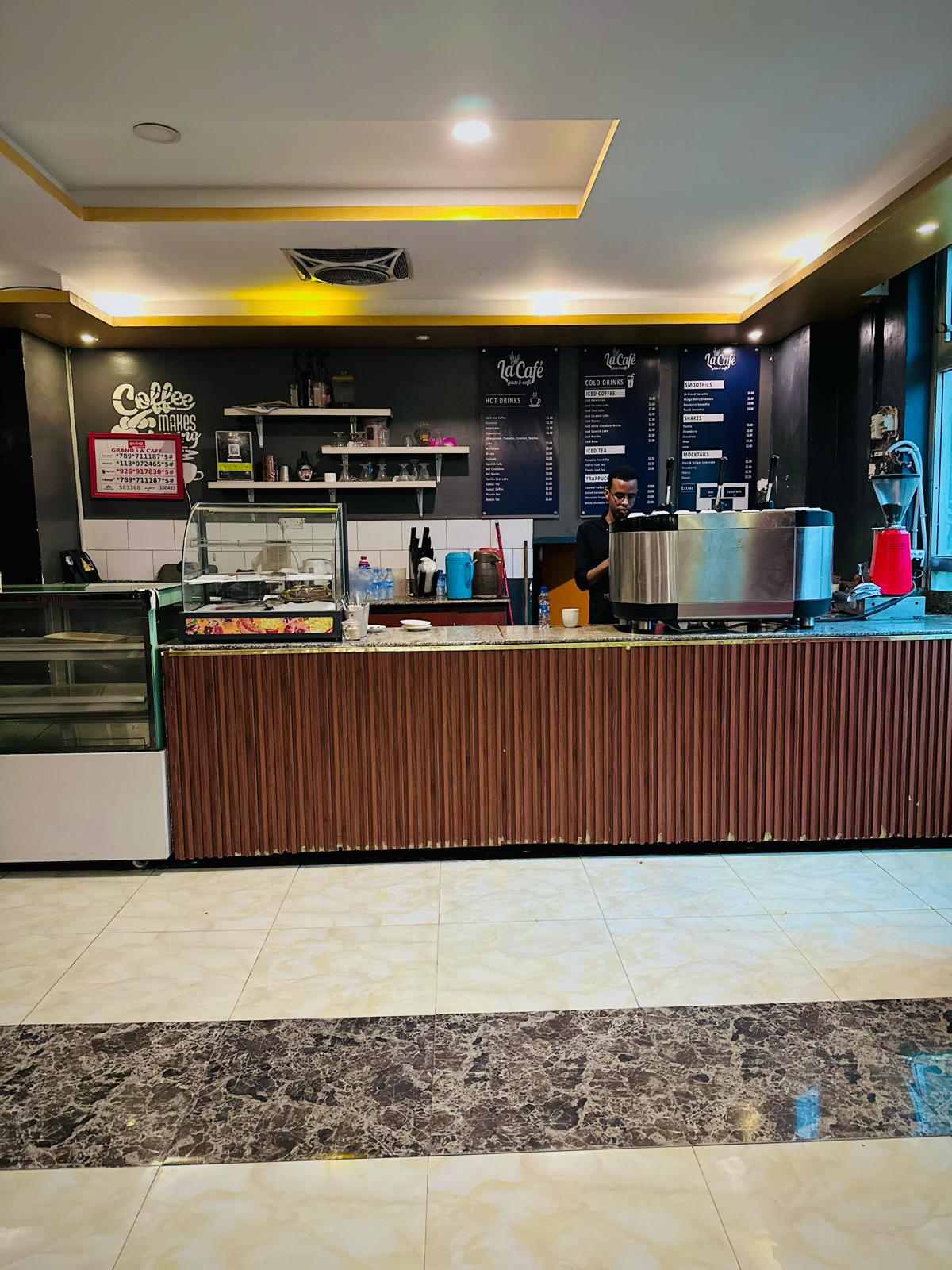 Grand Plaza Hotel cafeteria
